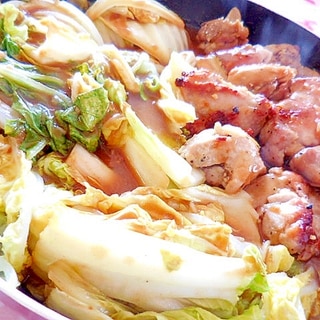 ❤白菜とスパイス鶏のカレー鍋❤